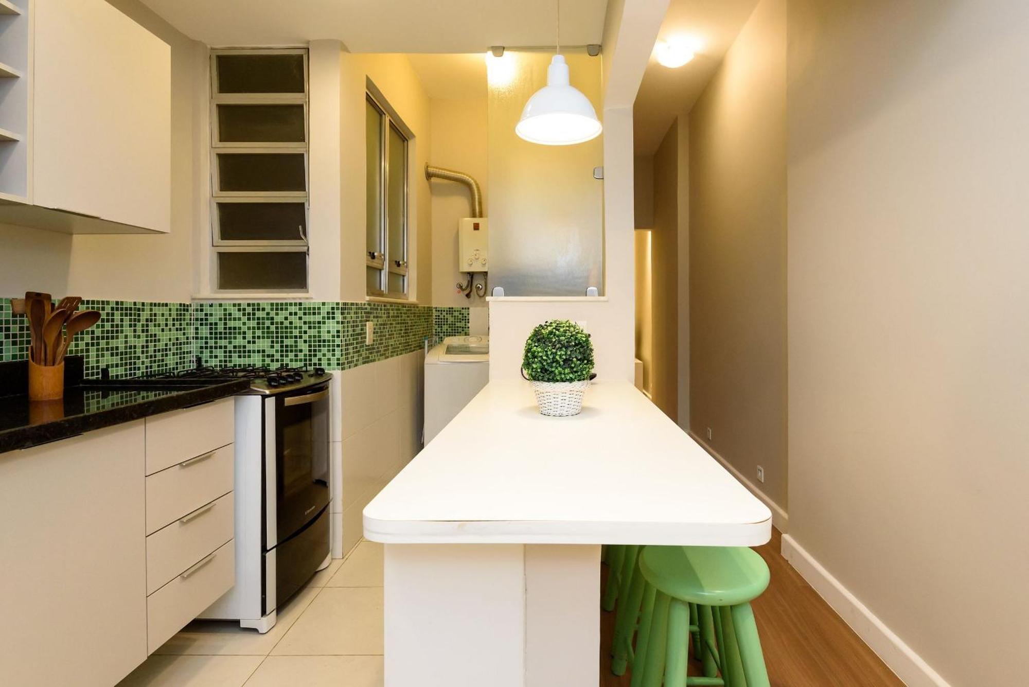 Apartamento Moderno Em Copacabana | Sl 363/109 Rio de Janeiro Buitenkant foto