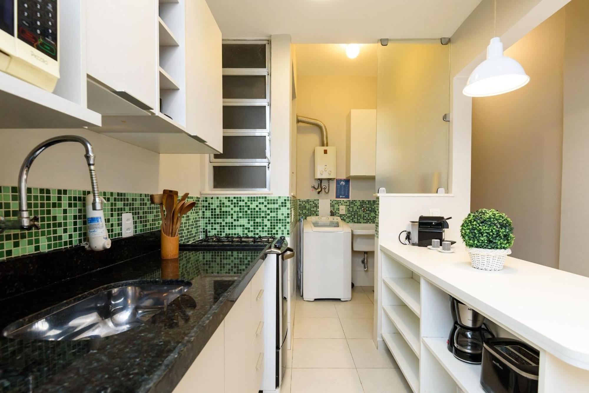 Apartamento Moderno Em Copacabana | Sl 363/109 Rio de Janeiro Buitenkant foto